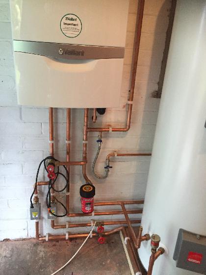 Vaillant System a Boiler & Unvented Cylinder Poynton.