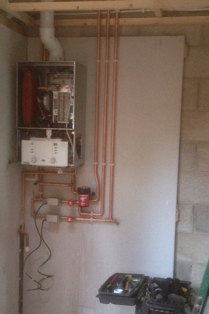 New boiler - APS Gas - Stockport