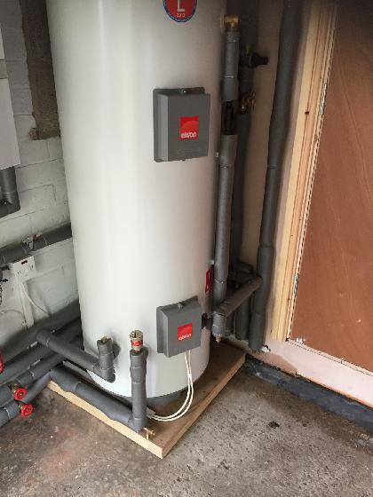 Unvented Cylinder, Poynton.