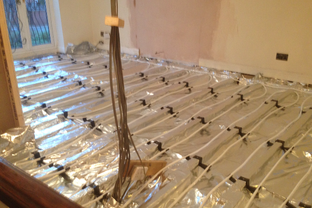 Underfloor heating - APS Gas - Stockport