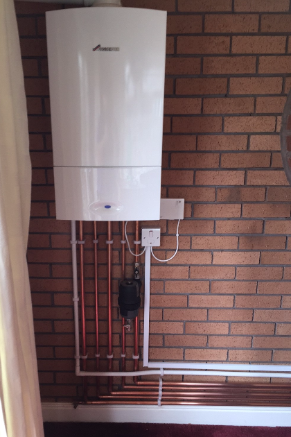 Boiler install - APSGAS - Stockport